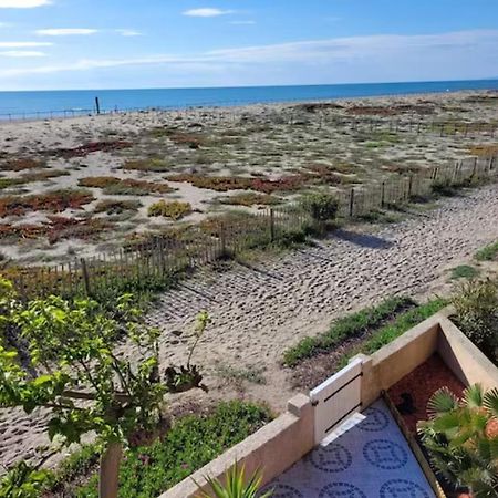 Villa Face A La Mer Sur Le Sable 8 Clim A L'Etage Ле Баркарес Экстерьер фото